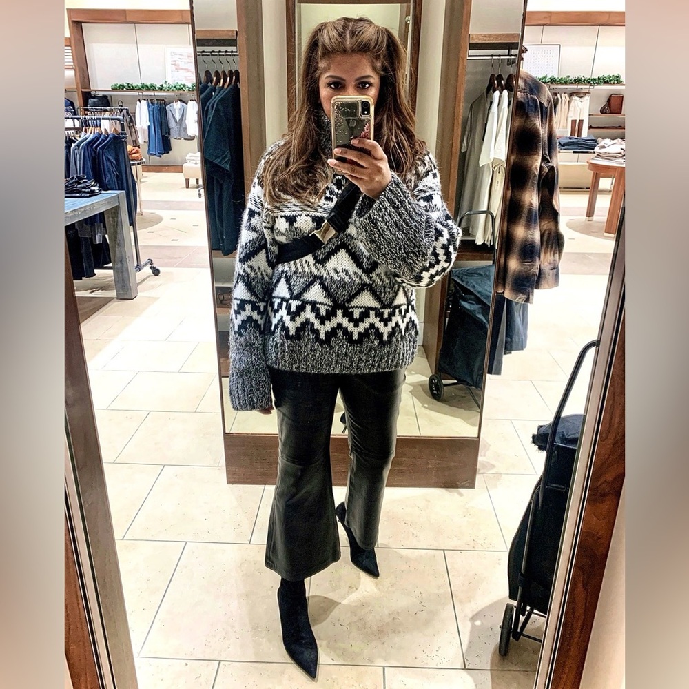 H&M Argyle Sweater